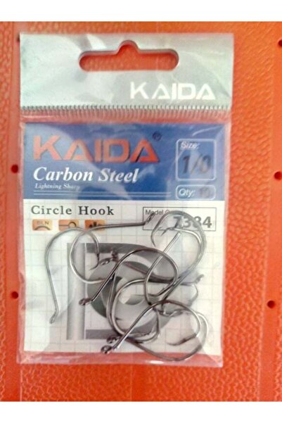 KAIDA 7384 Carbon Steel Cırcle Fıshıng Hook