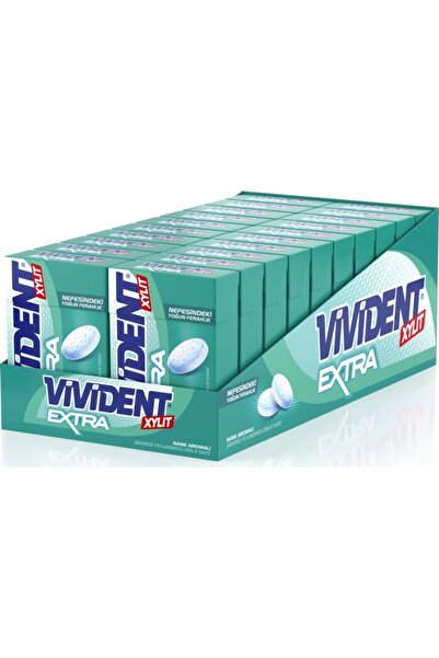 Vivident Vıvident Drj Box - Extra Mint New 22 Gr