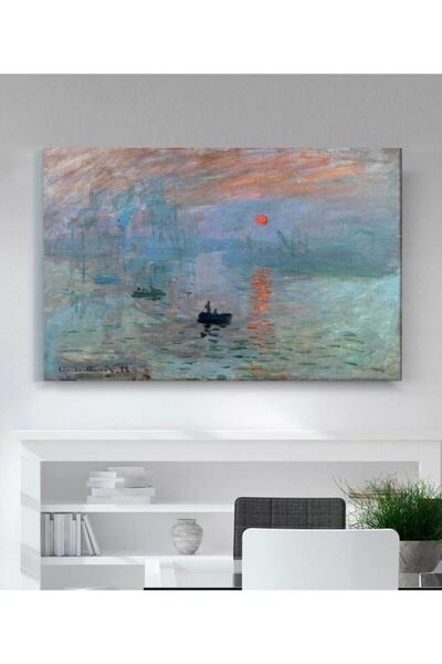 StellaStore Claude Monet -ımpression Sunrise Kanvas Tablo