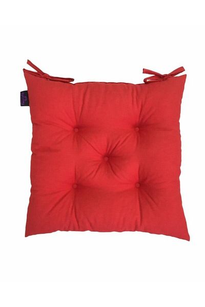 Bykutlay Home Collection Red Tone Chair Cushion 40*40 cm