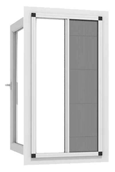 Genel Markalar Plise Sineklik Pileli Kapı Ve Pencere Sinekliği Beyaz Renk