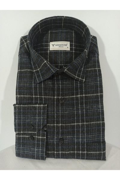 DCN Grandstar Classic Cut Wool Shirt-star86