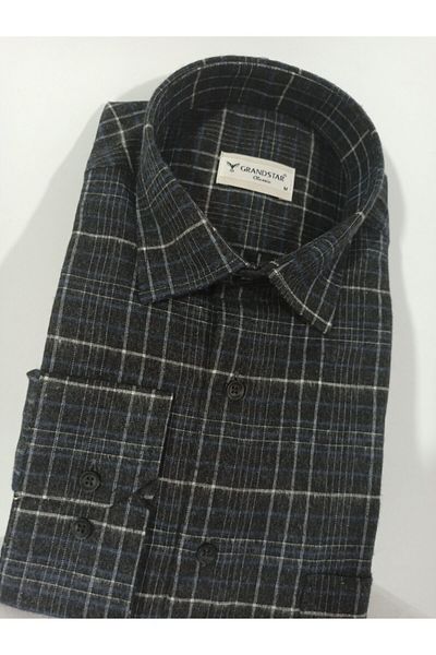 DCN Grandstar Classic Cut Wool Shirt-star86