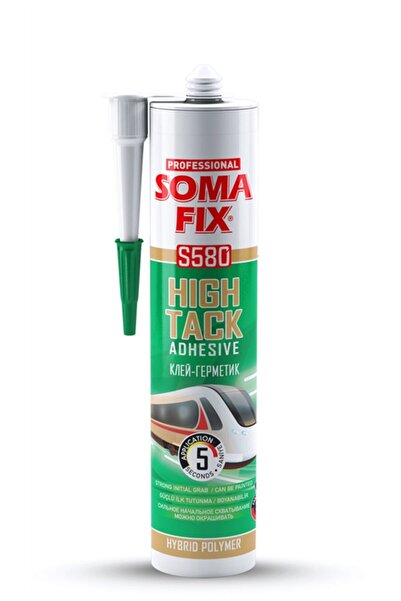 Genel Markalar S580 Hightack Hibrit Yapıştırıcı-korniş-çıta-ayna-metal Yapışt...