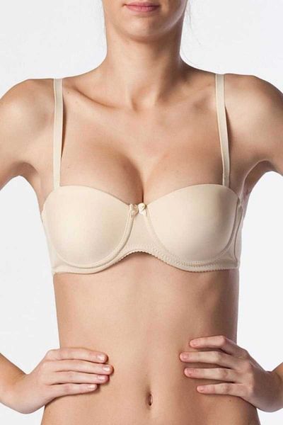 NBB Γυναικείο σουτιέν χωρίς στράπλες Microfiber 3510