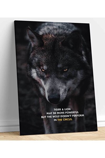 StellaStore Kurt Motivasyon Kanvas Tablo