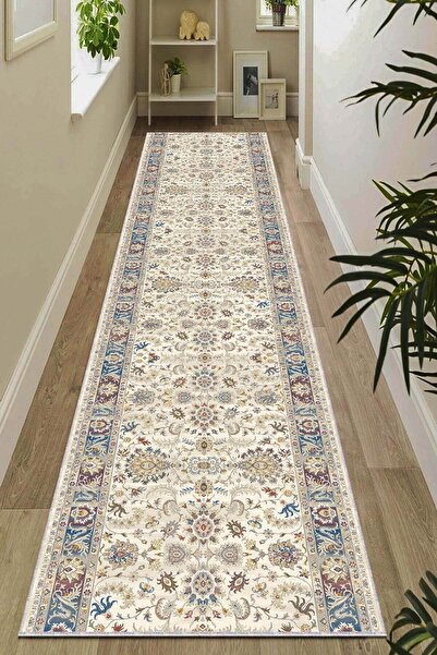 Viva Weaver's Kaymaz Taban Makinede Yıkanabilir Modern Rulo Yolluk Ar657