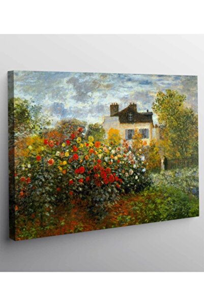 StellaStore Claude Monet - Argenteuil'deki Bahçesi Kanvas Tablo