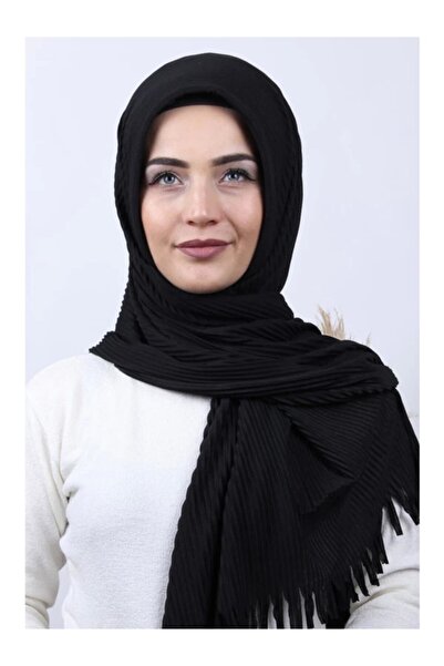 Genel Markalar Pratik Piliseli Hazır Şal Siyah