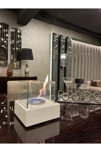 Lassori Mini Elegance Bioethanol Masaüstü Şömine