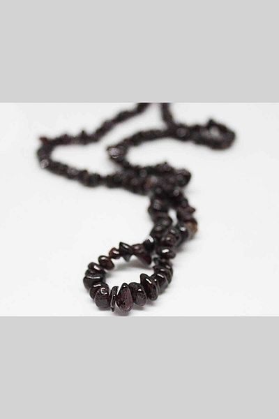 Yasamtohumu حجر العقيق (GARNET) سلسلة الأحجار الصغيرة الطبيعية - 80 سم