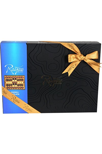 Rayess Çikolata Premium Black Fındıklı Full Spesiyal Hediyelik Çikolata 420 Gr