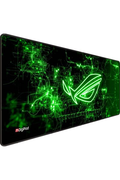 Digipod لوحة ماوس ألعاب مقاس 90X40 Xxl لوحة ماوس ألعاب كبيرة بقاعدة مضادة للانزلاق بسمك 4 مم