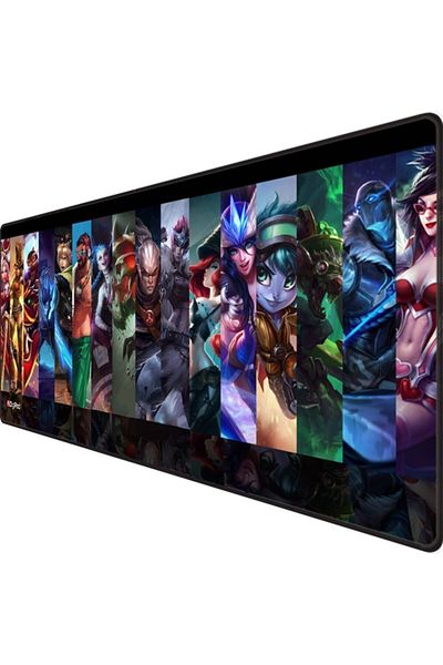 Digipod لوحة ماوس ألعاب مقاس 90x40 Xxl لوحة ماوس ألعاب كبيرة بقاعدة مضادة للانزلاق بسُمك 4 مم