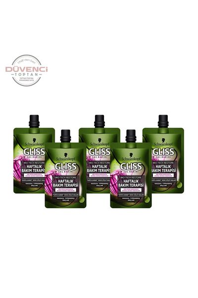 Gliss Bio-tech 50 Ml X 5 Pieces Weekly Care Therapy