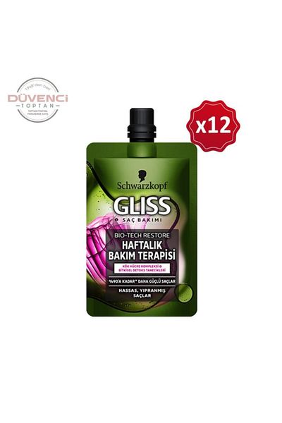 Gliss Bio-tech 50 Ml X 12 Pieces Weekly Care Therapy