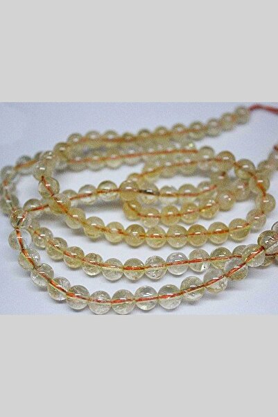 Yasamtohumu Piatra Citrin Culoare Deschisa Seria 6mm