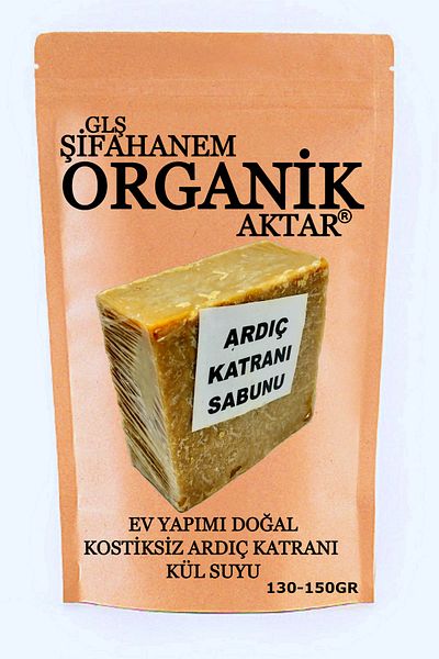GLŞ ŞİFAHANEM ORGANİK AKTAR صابون قطران العرعر
