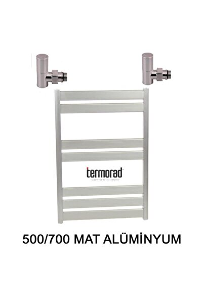 ULUMAK Mat Alüminyum Havlupan 50*70 Cm Termorad Petsa Slim +2 Adet Radyatör H...