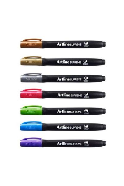 artline Supreme 7 Color Metallic Marker