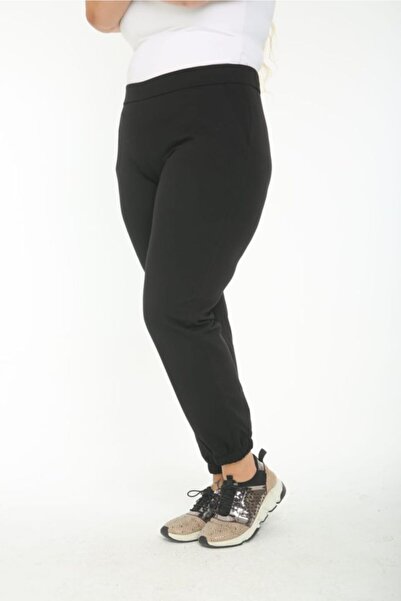 Esina Γυναικεία Φούτερ με Ελαστικό Πόδι Plus Size