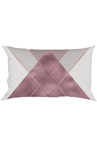 SWEET HOME ARTS Custom Design 50x30 Rectangular Double Sided Printed Throw Pillow Pillow Case