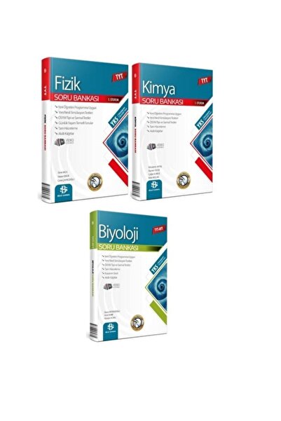 Bilgi Sarmal Yayınları Tyt Fizik Soru Bankası Tyt Kimya Soru Bankası Tyt Biyo...