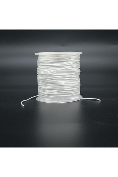 Mg Aksesuar Σχοινί αλεξίπτωτου Dandelino Λευκό 0,8 mm