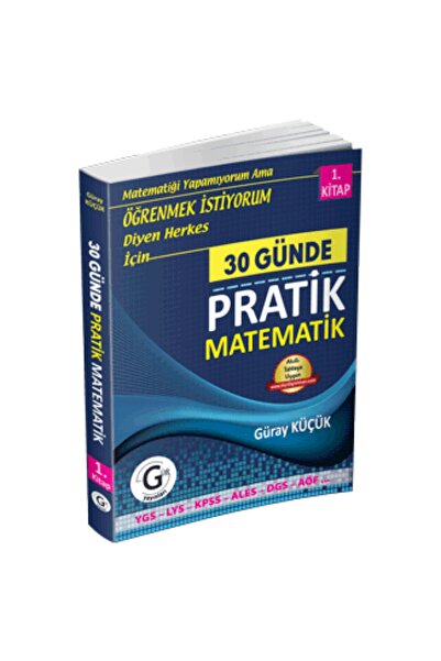 Gür Yayınları 30 Günde Pratik Matematik 1 Soru Bankası