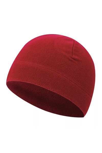 PAKER GİYİM Unisex Red Thermal Fleece Beanie