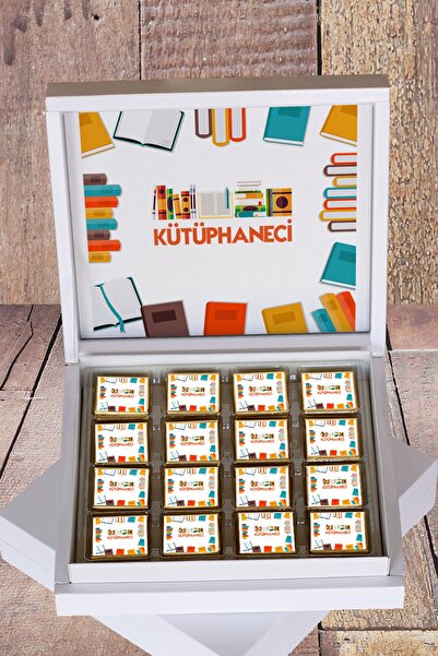 Hediyelen Kütüphaneci Hediyelik Çikolata
