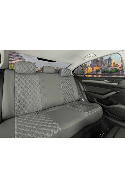 Stil Nissan Pulsar Front Rear Set Luxury Semi Leather Auto Seat Cover