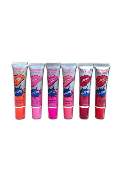 Makeuptime Wow Peelable Lipstick Set 6 Pieces