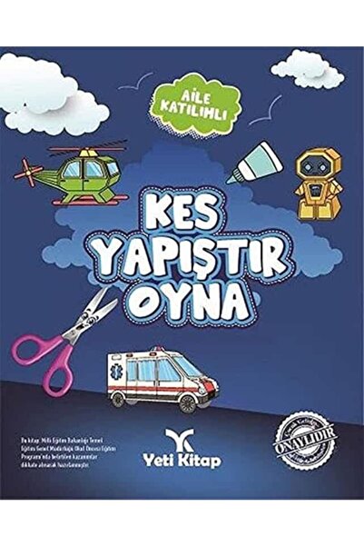 yeti kitap Kes Yapıştır Oyna 2 Kitabı