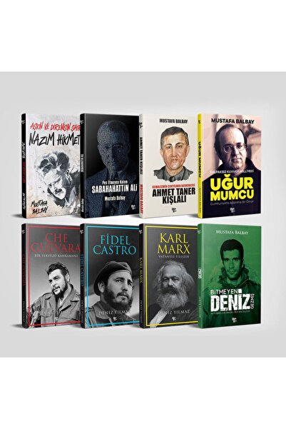 Halk Kitabevi Özgür Düşünce Kahramanları Seti - 8 Kitap