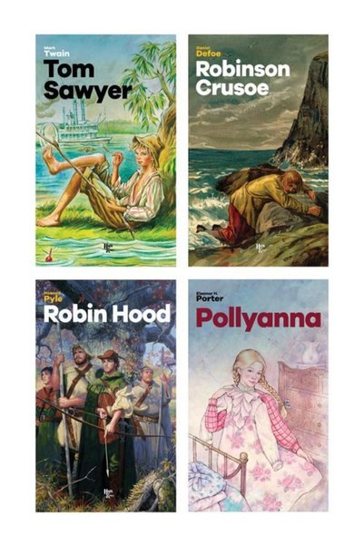 HalkKitabevi Magnificent Children's Classics Set - 4 Books