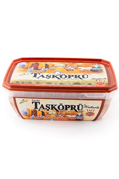 TARİHİ TAŞ KÖPRÜ HELVACISI 350 Gr. Pet Kase Kakaolu Helva