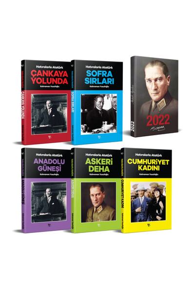 Halk Kitabevi Hatıralarla Atatürk Seti - 5 Kitap Set