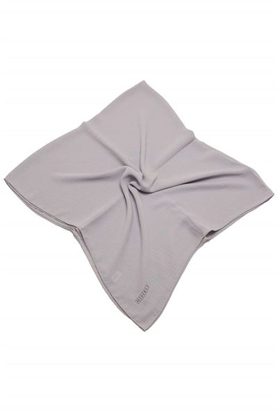 Mısırlı Gray 110 X 110 Large Size Jazz Scarf
