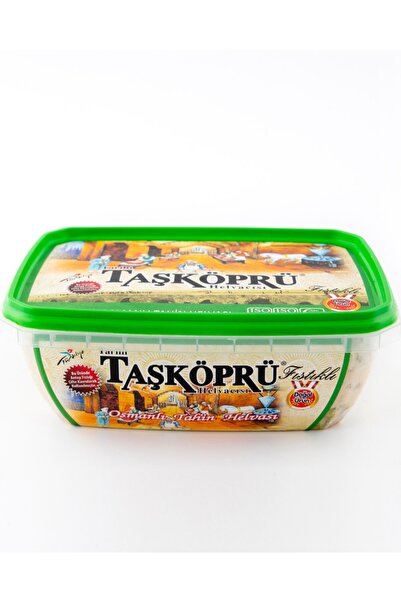 TARİHİ TAŞ KÖPRÜ HELVACISI 700 Gr. Pet Kase Antep Fıstıklı Helva