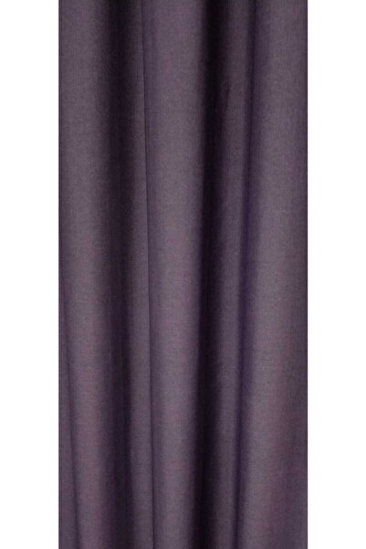 Taç Ленена затъмняваща завеса (без плисета) Слива 9509