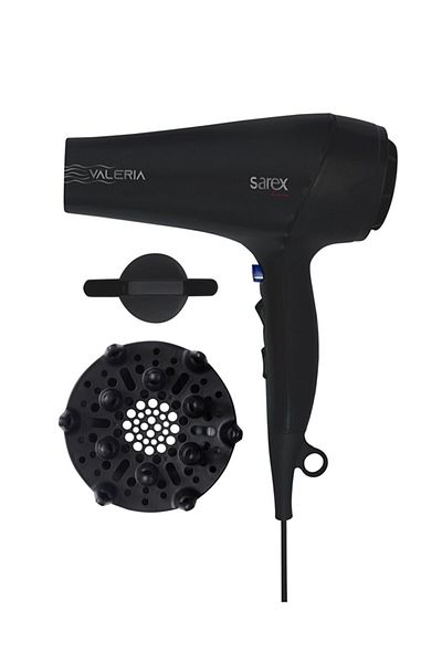 Sarex Sr4120 Valeria Black Hair Dryer