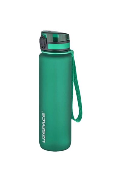 Vagonlife Uzspacetime Tritan Large Size 28 Cm 1000ml 1 Liter Water Bottle Bpa 3038 Green