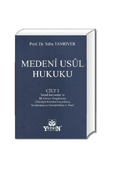 Genel Markalar Medenî Usûl Hukuku Cilt I-süha Tanrıver