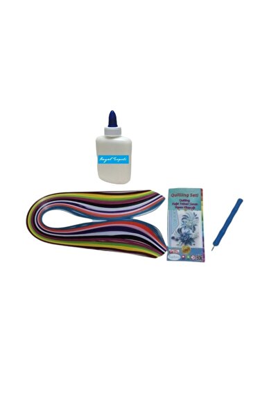 Hayal Sepeti Mini 10mm Quilling Seti (metal Uçlu Kıvırma Aparatı Ile Birlikte)