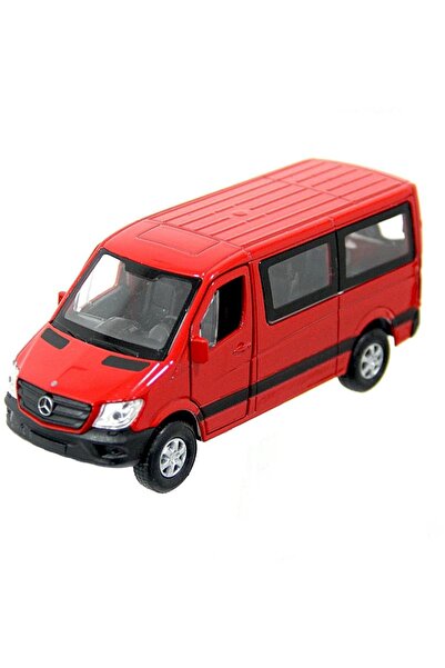 WELLY Brand 1:38 Mercedes Sprinter Bus Pull Drop Minibus Multicolor 1 Piece