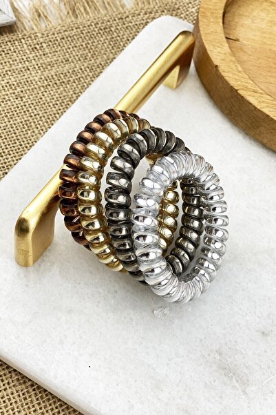 Shopiolog Λαστιχένια πόρπη ζυμαρικών 4 τεμαχίων