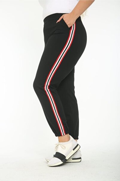 Esina Γυναικεία Φούτερ με Ελαστικό Πόδι Plus Size