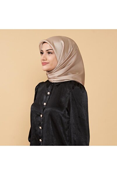 Sinem Db-100 16 وشاح كريستال عادي من فرو المنك