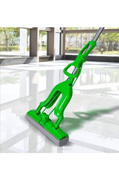 AYLA STAND Sıkmalı Süngerli Yer Fayans Temizlik Tablet Mop Kelebek Paspas